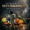 Top 7 Most Popular Notes in Men's Fragrances: What Scents Reign Supreme?