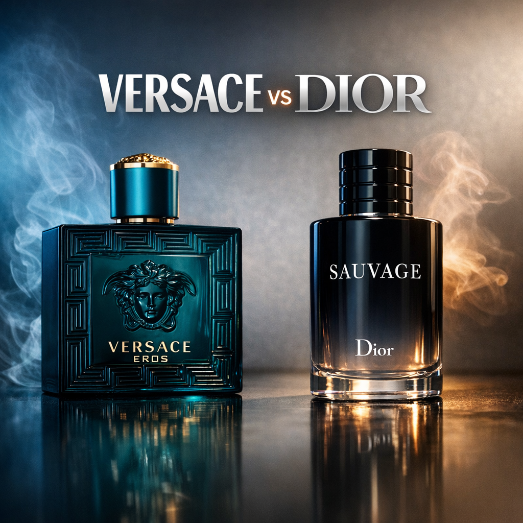 Versace vs Dior cologne
