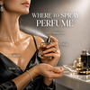 where to spray perfume