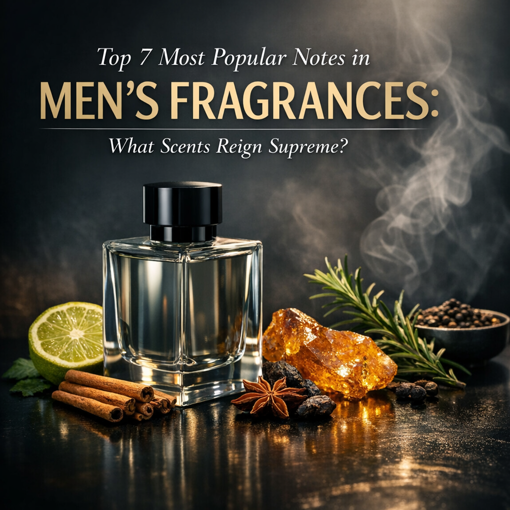 Top 7 Most Popular Notes in Men's Fragrances: What Scents Reign Supreme?