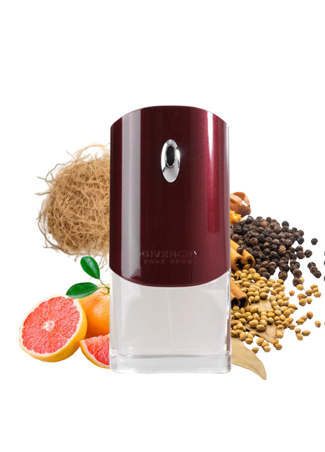 Givenchy Pour Homme perfume for men, a sophisticated fragrance with notes of citrus, spices, and woods.