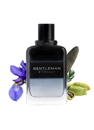 Gentleman Intense by Givenchy men's perfume bottle with elegant design and dark, sophisticated fragrance.