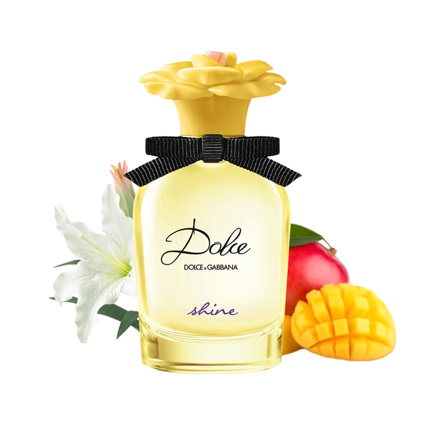 Shine by Dolce & Gabbana women's perfume bottle with elegant design and floral notes