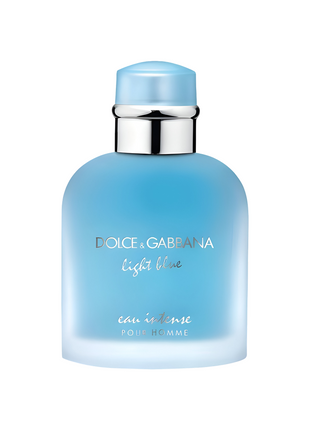 Light Blue Eau Intense Pour Homme by Dolce & Gabbana - Men's Perfume Bottle with Oceanic Notes and Citrus Accents