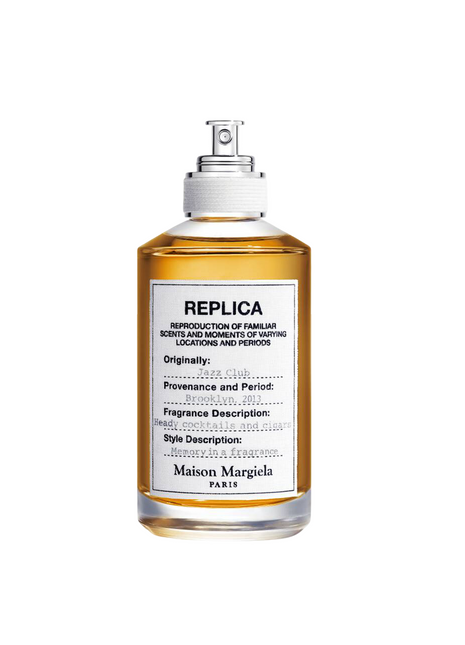 REPLICA JAZZ CLUB perfume by MAISON MARGIELA for women - a warm and inviting fragrance inspired by the ambiance of jazz clubs.