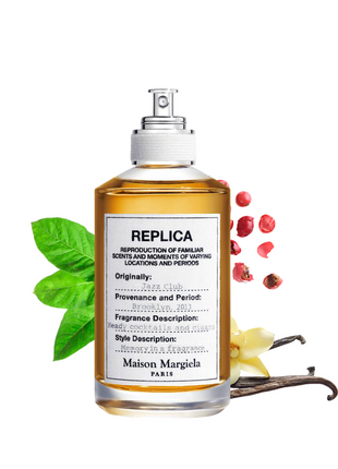 REPLICA JAZZ CLUB perfume by MAISON MARGIELA for women - a warm and inviting fragrance inspired by the ambiance of jazz clubs.