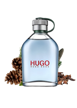 Hugo by Hugo Boss men's perfume bottle with sleek design and modern branding