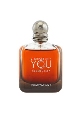 Stronger With You Absolutely by Emporio Armani - Men's Perfume Bottle