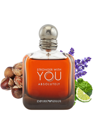 Stronger With You Absolutely by Emporio Armani - Men's Perfume Bottle