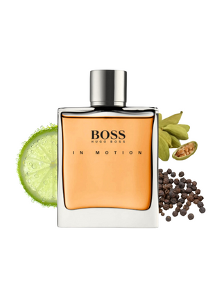 BOSS IN MOTION by Hugo Boss men's perfume - energizing and dynamic fragrance for modern men