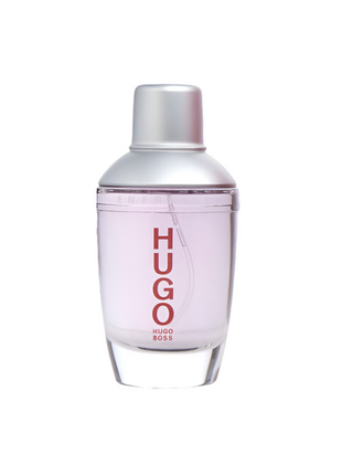 Hugo Energise by Hugo Boss men's perfume bottle with a sleek design and vibrant colors