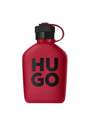 Hugo Red Intense by Hugo Boss men's perfume bottle with a sleek design and vibrant red accents.