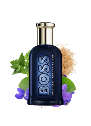 BOSS TRIUMPH ELIXIR Perfume by HUGO BOSS for Men - Elegant fragrance bottle showcasing a sophisticated scent for the modern man.