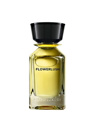 Omanluxury Flowerlush Eau de Parfum 3.4 oz bottle with elegant floral design