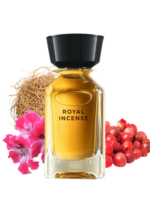 Omanluxury Royal Incense EDP 3.4 Oz bottle with elegant design and luxurious packaging