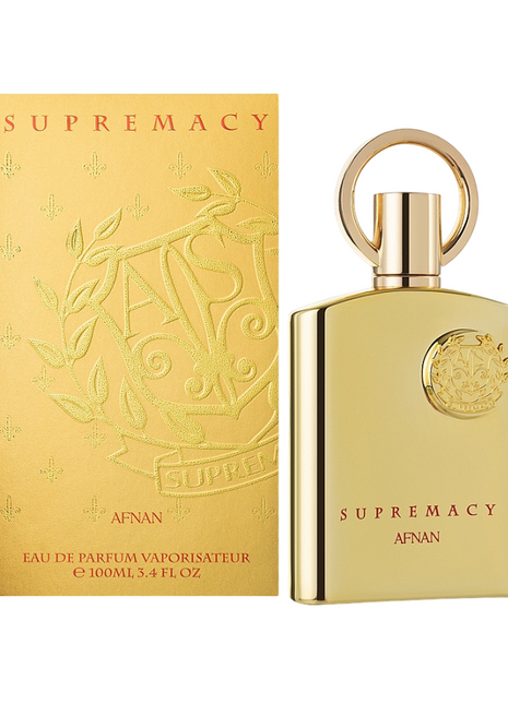 AFNAN SUPREMACY GOLD 3.4 OZ.    