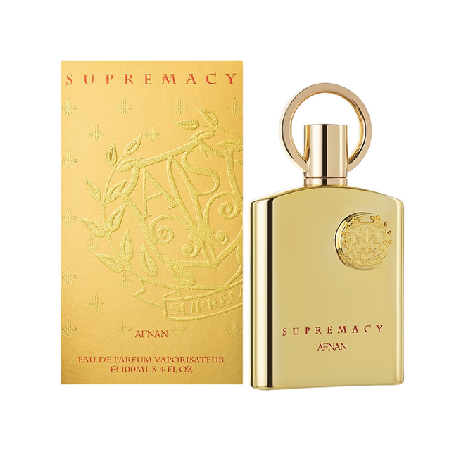 AFNAN SUPREMACY GOLD 3.4 OZ.    