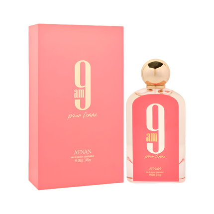 AFNAN 9 AM FEMME 3.4 OZ.   (CORAL)  