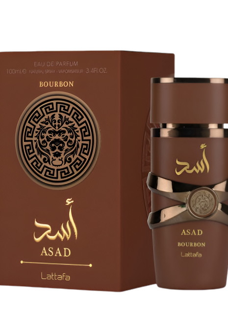 ASAD BOURBON 3.4OZ.  BY LATTAFA   AND 