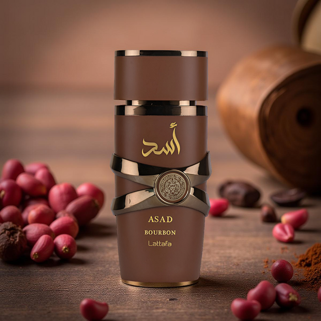 ASAD BOURBON 3.4OZ.  BY LATTAFA   AND 
