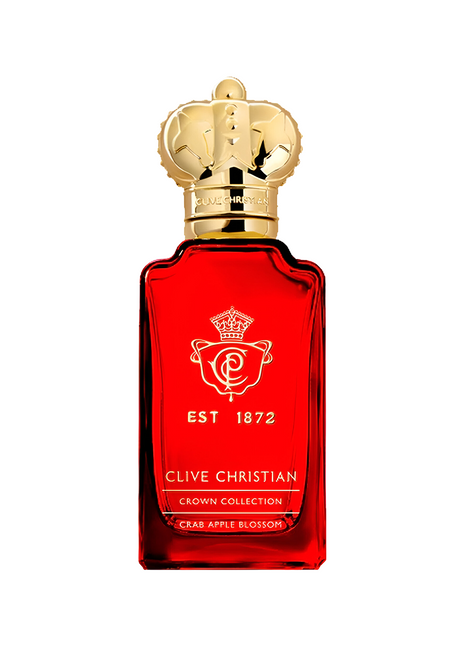 Clive Christian Crown Collection Crab Apple Blossom Perfume for Women - Elegant floral fragrance with notes of crab apple blossom.