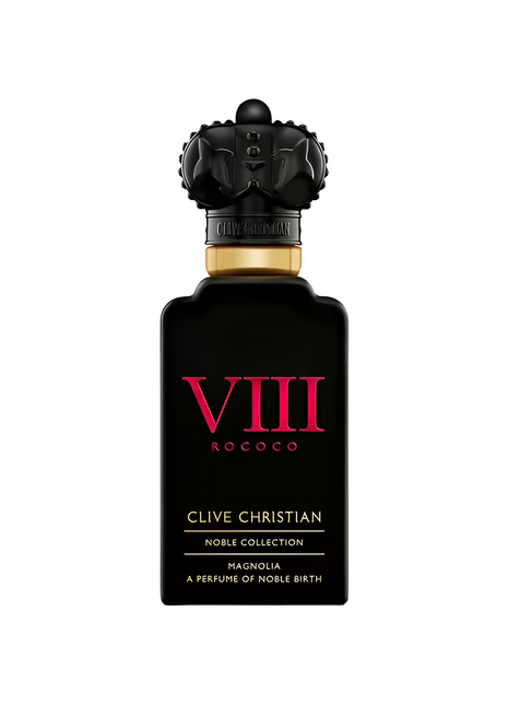 Clive Christian Noble Rococo Magnolia perfume bottle for women, showcasing luxurious floral notes and elegant design.