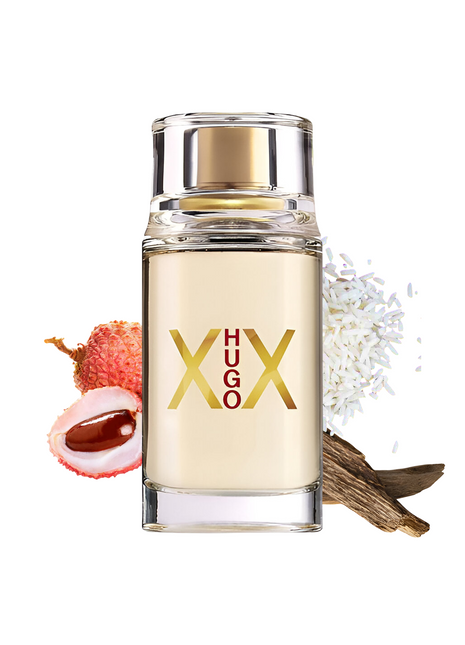 Hugo XX by Hugo Boss women's perfume bottle, elegant fragrance for modern women