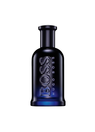 BOSS Bottled Night by Hugo Boss perfume for men, featuring a sleek bottle design and a captivating scent profile.