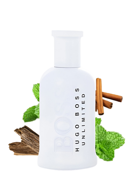 BOSS Bottled Unlimited by Hugo Boss fragrance for men, showcasing a sleek bottle design and fresh scent profile.