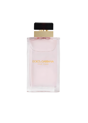 Dolce & Gabbana Pour Femme perfume for women, elegant floral fragrance with notes of jasmine and vanilla