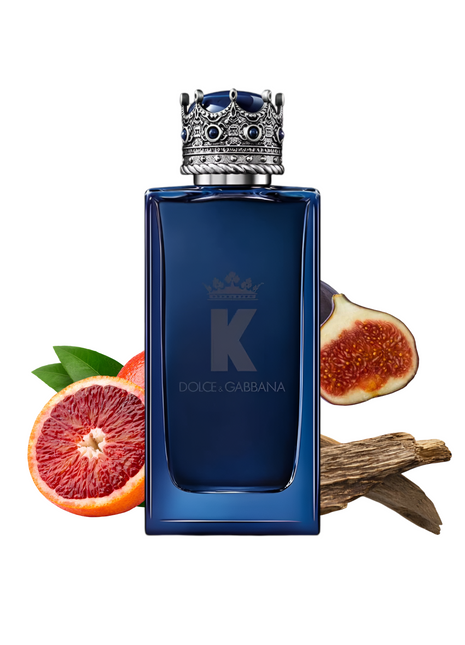 K BY DOLCE & GABBANA INTENSE perfume bottle for men featuring a sleek design and luxurious packaging.