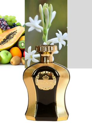 Afnan Her Highness Black, Her Highness Black perfume, Afnan women’s perfume, luxury Arabic fragrance, long-lasting perfume for women, oriental floral perfume, signature women’s scent, elegant Eau de Parfum, Afnan perfumes for her, best evening perfume for women.
