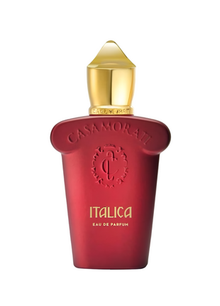 Xerjoff Casamorati Italica, Xerjoff Italica perfume, Casamorati collection, luxury unisex perfume, gourmand fragrance, almond vanilla scent, Italian perfume, woody sweet perfume, long-lasting fragrance, niche gourmand perfume.
