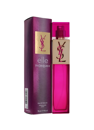  Yves Saint Laurent Elle Eau de Parfum, YSL Elle perfume for women, luxury women’s fragrance, floral woody perfume, long-lasting Eau de Parfum, Yves Saint Laurent women’s scent, signature perfume for her, best perfume for everyday wear, YSL Elle 3 oz EDP, elegant women’s perfume.
