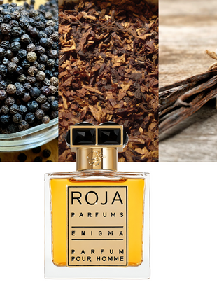  Roja Parfums Enigma Pour Homme, Roja Dove Creation-E, Enigma Pour Homme 5ml, luxury men’s perfume, tobacco and vanilla cologne, niche men’s fragrance, best Roja Parfums for men, oriental woody perfume, long-lasting cologne for men, Roja Parfums mini perfume, sophisticated men’s scent, premium niche fragrance, fragrance for modern gentlemen.
