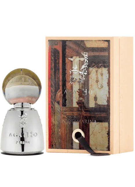 Agatho Parfum Portamarina, Portamarina 3.4 oz, Agatho unisex perfume, Mediterranean fragrance, aquatic woody scent, luxury niche perfume, Agatho Parfum collection, long-lasting Eau de Parfum, Italian niche fragrance brand, fresh unisex scent, luxury perfume for men and women, Agatho Portamarina review, elegant everyday fragrance.
