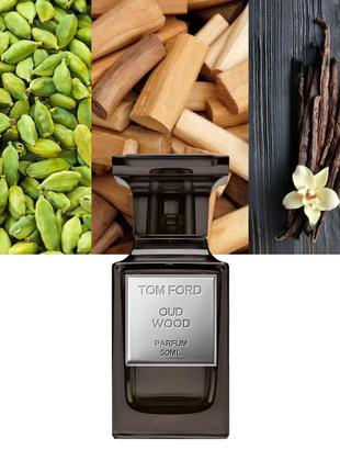 Tom Ford Oud Wood, woody fragrance, luxury perfume, oud scent, unisex fragrance, amber notes, sandalwood perfume, oriental fragrance, niche perfume, long-lasting scent, elegant aroma, exotic oud, warm woody perfume, sophisticated fragrance, signature scent.